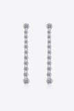 Adored 1.18 Carat Moissanite Long Earrings