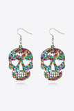 Acrylic Skull Drop Earrings