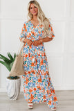 Floral maxi vibe dress