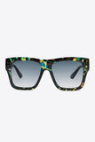 UV400 Patterned Polycarbonate Square Sunglasses