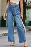 High Waist Wide Leg Jeans