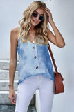 Buttoned V-Neck Cami